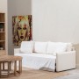 Schlafsofa 200 x 94 x 86 cm synthetische Stoffe Creme | Tienda24 - Global Online Shop Tienda24.eu