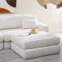 Pouffe Cream 100 x 80 x 44 cm | Tienda24 - Global Online Shop Tienda24.eu