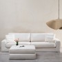 Pouffe Cream 100 x 80 x 44 cm | Tienda24 - Global Online Shop Tienda24.eu