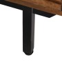 Nachttisch ABNER Braun Schwarz Eisen Mango-Holz 40 x 40 x 50 cm | Tienda24 - Global Online Shop Tienda24.eu