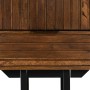 Nachttisch ABNER Braun Schwarz Eisen Mango-Holz 40 x 40 x 50 cm | Tienda24 - Global Online Shop Tienda24.eu