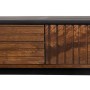 Console ABNER Marron Noir Métal Fer Bois de manguier 110 x 40 x 76 cm | Tienda24 - Global Online Shop Tienda24.eu