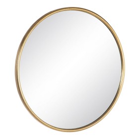 Wall mirror Golden Crystal Iron 91 x 3 x 91 cm by BigBuy Home, Wall-Mounted Mirrors - Ref: S8803337, Price: 163,76 €, Discoun...