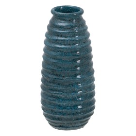 Vase Blue Ceramic 16 x 16 x 40 cm by BigBuy Home, Vases - Ref: S8803385, Price: 35,74 €, Discount: %