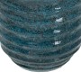 Vase Blau aus Keramik 16 x 16 x 40 cm | Tienda24 - Global Online Shop Tienda24.eu