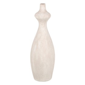 Vase Blanc Gris Céramique 13,8 x 13,8 x 22 cm | Tienda24 - Global Online Shop Tienda24.eu