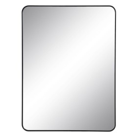 Espejo de pared Negro Aluminio Cristal 76 x 3 x 101 cm de BigBuy Home, Espejos de pared - Ref: S8803415, Precio: 96,28 €, Des...