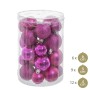 Christmas Baubles Fuchsia Plastic Glitter 12,5 x 12,5 x 27 cm (27 Units) by BigBuy Christmas, Christmas - Ref: S8803449, Pric...