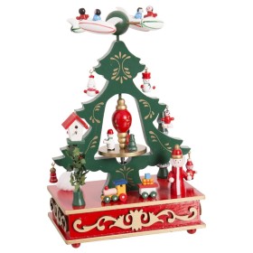 Décorations de Noël Multicouleur Bois Avion 18,3 x 12,7 x 24 cm de BigBuy Christmas, Noël - Réf : S8803511, Prix : 35,62 €, R...