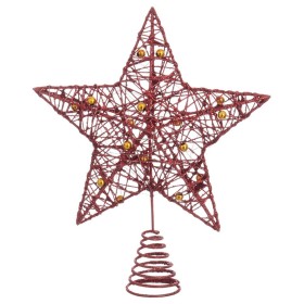 Christmas bauble Red Metal Tree 20 x 5 x 25 cm by BigBuy Christmas, Christmas - Ref: S8803515, Price: 7,74 €, Discount: %