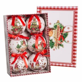 Weihnachtsbaumkugeln 12 Stück Ø 3 cm Orange Kunststoff | Tienda24 - Global Online Shop Tienda24.eu