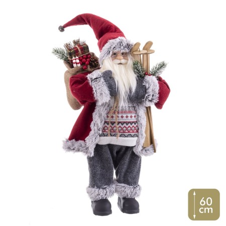 Décorations de Noël Multicouleur Bois Plastique Polyrésine Tissu 60 cm | Tienda24 - Global Online Shop Tienda24.eu