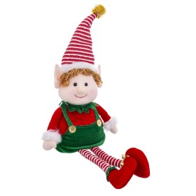 Adorno Natalício Multicolor Foam Tecido Menino Elfo 40 cm de BigBuy Christmas, Natal - Ref: S8803578, Preço: 28,25 €, Descont...