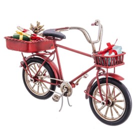 Adorno Navideño Rojo Multicolor Metal Bicicleta 16 x 6,5 x 9,5 cm de BigBuy Christmas, Navidad - Ref: S8803583, Precio: 15,67...