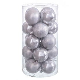 Boules de Noël Cuivre Plastique 6 x 6 x 6 cm (20 Unités) de BigBuy Christmas, Noël - Réf : S8803594, Prix : 9,52 €, Remise : %