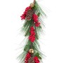 Christmas garland Red Green Plastic Pineapples 140 cm | Tienda24 - Global Online Shop Tienda24.eu