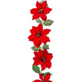 Guirlande de Noël Rouge Vert Plastique 180 cm de BigBuy Christmas, Noël - Réf : S8803669, Prix : 7,85 €, Remise : %