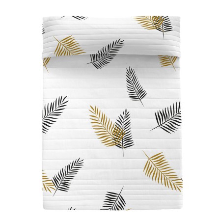 Couvre-lit HappyFriday Blanc Foliage Multicouleur 260 x 260 cm | Tienda24 Tienda24.eu