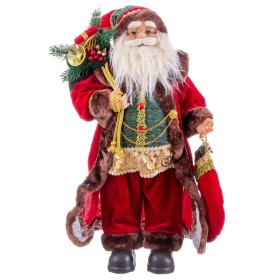 Weihnachtsschmuck Rot Bunt Kunststoff Polyesterharz Stoff 60 cm von BigBuy Christmas, Weihnachten - Ref: S8803709, Preis: 58,...