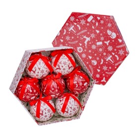 Bolas de Natal Ø 6 cm 24 Unidades Cor de Rosa Plástico | Tienda24 - Global Online Shop Tienda24.eu