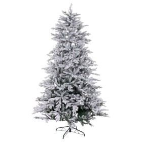 Christmas Tree White Green PVC Metal Polyethylene Snowfall 210 cm by BigBuy Christmas, Christmas - Ref: S8803797, Price: 409,...