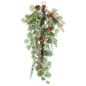 Appendino per Porte Natale Verde Naturale Rattan Plastica 71,12 cm di BigBuy Christmas, Natale - Rif: S8803811, Prezzo: 35,05...