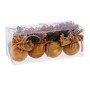 Bolas de Natal Multicolor Dourado Bombazina Foam 6 x 6 x 6 cm (8 Unidades) | Tienda24 - Global Online Shop Tienda24.eu