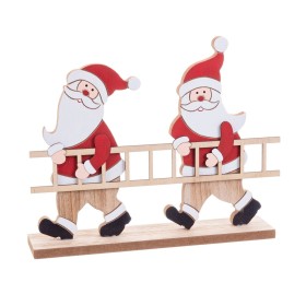 Décorations de Noël Multicouleur Bois Père Noël 14,5 x 5 x 19 cm de BigBuy Christmas, Noël - Réf : S8803858, Prix : 9,52 €, R...