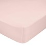 Fitted bottom sheet HappyFriday BASIC Light Pink 105 x 200 x 32 cm | Tienda24 Tienda24.eu