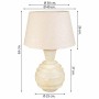 Desk lamp Alexandra House Living Cream Iron 25 x 63 x 25 cm by Alexandra House Living, Bedside and Table Lamps - Ref: D163116...