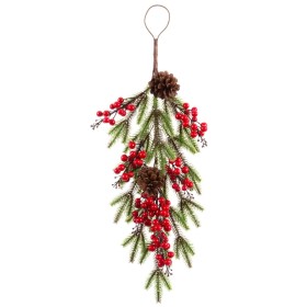 Door Hanger Christmas Red Multicolour Plastic Foam 60 cm by BigBuy Christmas, Christmas - Ref: S8803884, Price: 11,92 €, Disc...