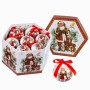 Christmas Baubles Multicolour Polyfoam Father Christmas 7,5 x 7,5 x 7,5 cm (14 Units) | Tienda24 - Global Online Shop Tienda24.eu