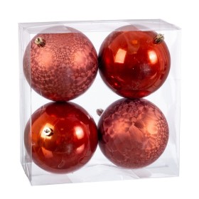 Bolas de Natal Cobre Plástico 10 x 10 x 10 cm (4 Unidades) de BigBuy Christmas, Natal - Ref: S8803932, Preço: 7,72 €, Descont...