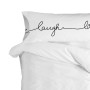 Pillowcase HappyFriday Blanc Live Multicolour 45 x 110 cm (2 Units) | Tienda24 Tienda24.eu