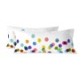 Funda de almohada HappyFriday Confetti Multicolor 45 x 110 cm (2 Unidades) | Tienda24 Tienda24.eu