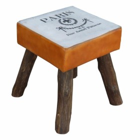 Stool Alexandra House Living Mango wood 44 x 45 x 44 cm by Alexandra House Living, Sofas and chairs - Ref: D1631173, Price: 6...