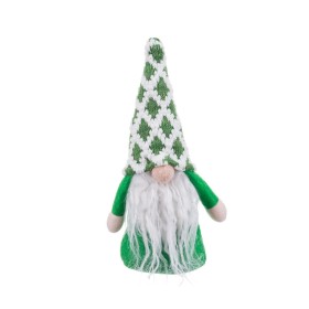 Adorno Navideño Blanco Verde Arena Tejido Papá Noel 21 cm de BigBuy Christmas, Navidad - Ref: S8804046, Precio: 3,78 €, Descu...