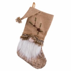 Calcetín de Navidad Tejido de BigBuy Christmas, Navidad - Ref: S8804074, Precio: 11,92 €, Descuento: %