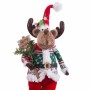 Christmas bauble Multicolour Metal Fabric Reindeer 20 x 13 x 58 cm | Tienda24 - Global Online Shop Tienda24.eu