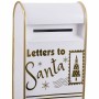 Christmas bauble White Golden Metal Letterbox 34,5 x 21,5 x 61,5 cm | Tienda24 - Global Online Shop Tienda24.eu