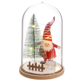 Adorno Navideño Multicolor Madera Cristal 11 x 11 x 18 cm de BigBuy Christmas, Navidad - Ref: S8804156, Precio: 14,33 €, Desc...