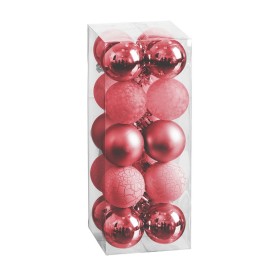 Boule de Noël Raisins Petit Rose Plastique 15 x 15 x 20 cm | Tienda24 - Global Online Shop Tienda24.eu