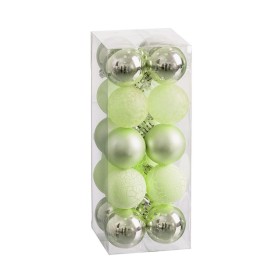 Bolas de Navidad Verde 5 x 5 x 5 cm (20 Unidades) de BigBuy Christmas, Navidad - Ref: S8804179, Precio: 6,90 €, Descuento: %