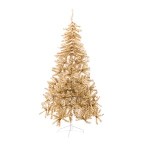 Árbol de Navidad Dorado Metal Plástico 210 cm de BigBuy Christmas, Navidad - Ref: S8804181, Precio: 100,96 €, Descuento: %