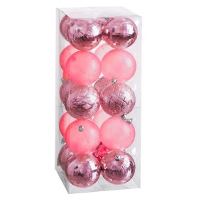 Christmas Baubles Red 8 x 8 x 8 cm (20 Units) by BigBuy Christmas, Christmas - Ref: S8804187, Price: 15,05 €, Discount: %