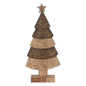 Adorno Navideño Marrón Madera de mango Árbol de Navidad 23,5 x 9 x 50 cm de BigBuy Christmas, Navidad - Ref: S8804195, Precio...