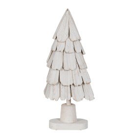 Figurine Décorative Sapin de Noël guirlande Argenté polypropylène PET 24 x 46 x 24 cm (24 Unités) | Tienda24 - Global Online Shop Tienda24.eu