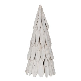 Árbol de Navidad Blanco Madera de Paulonia Árbol 28 x 28 x 62 cm de BigBuy Christmas, Navidad - Ref: S8804203, Precio: 33,46 ...