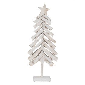 Sapin de Noël Blanc Bois de paulownia Arbre 34 x 11 x 90 cm de BigBuy Christmas, Noël - Réf : S8804204, Prix : 20,62 €, Remis...