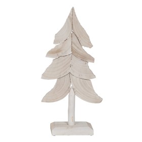 Árvore de Natal Branco Madeira de paulónia Árvore 29 x 12 x 62 cm de BigBuy Christmas, Natal - Ref: S8804207, Preço: 14,45 €,...